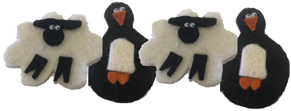 Felted Magnets